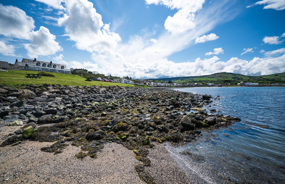 dabas skati ziemeļīrijas piekrastē