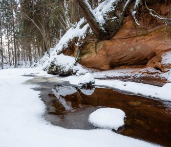 Ziemas izbrauciens pa Ziemeļlatgales dabas objektiem