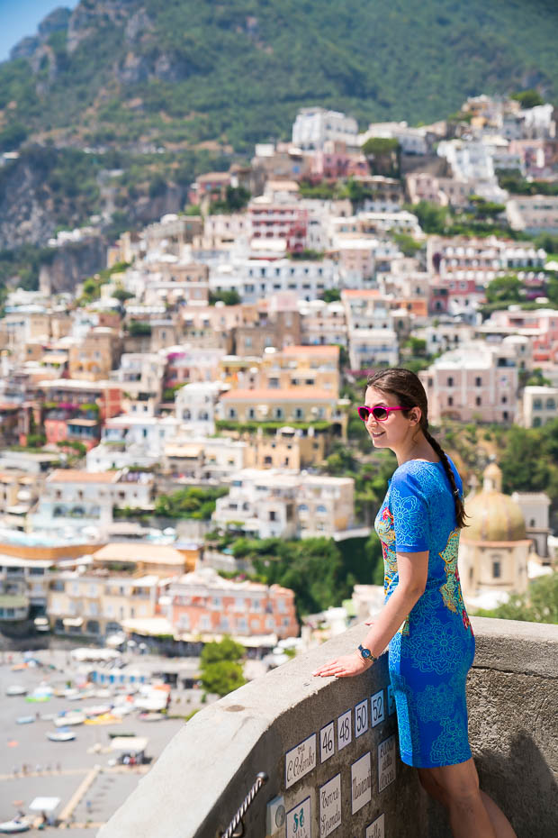 Alīna Andrušaite Amalfi Itālija