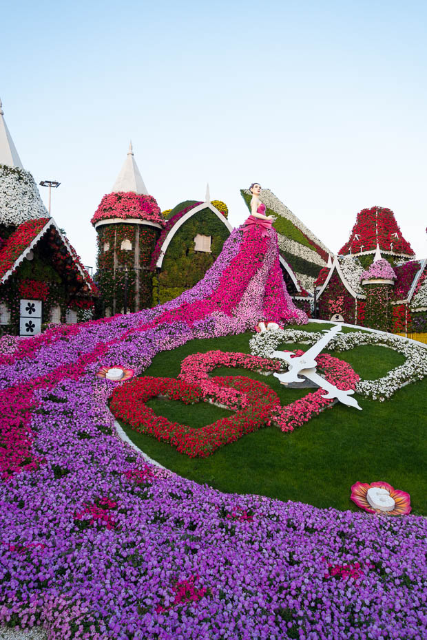 Dubaijas ziedu dārzs mircale garden