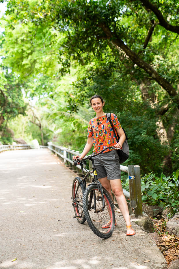 Ar velosipēdiem pa Seišelu salām