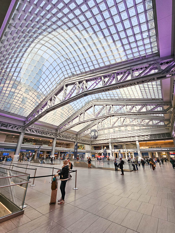 moynihan halle vilcienu stacija ņujorka