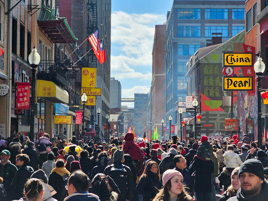 ķīniešu jaunais gads bostonā