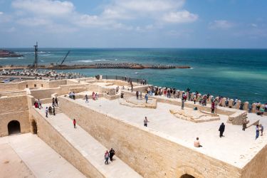 skats no Aleksandrijas citadeles Ēģiptē