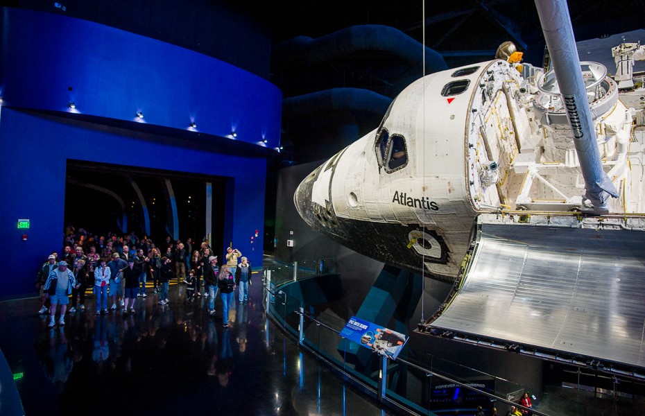 florida atlantis muzejs nasa amerika kosmosa kuģis