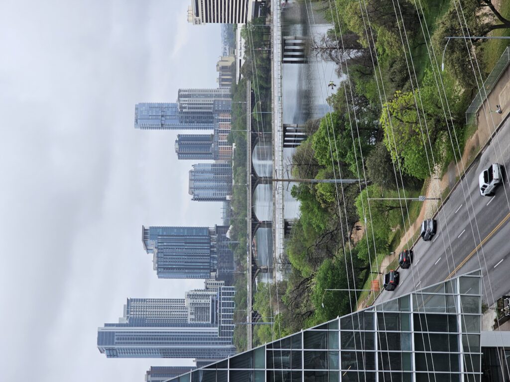 Skats no Ostinas bibliotēkas